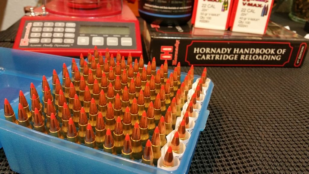 223 40gr Vmax Load Development Pic Heavy Ammunition And Reloading